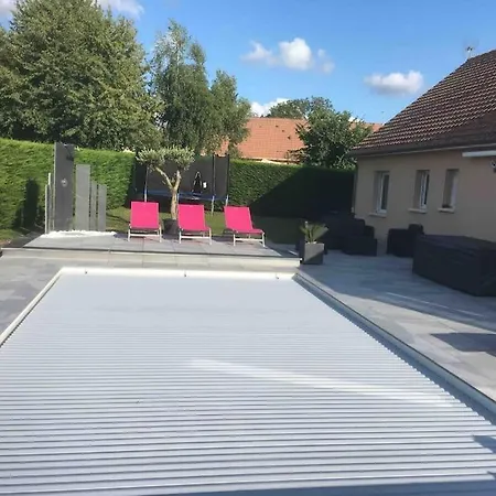 Avec Piscine Chauffee Proche Circuit 24h فيلة *