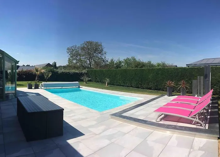 Avec Piscine Chauffee Proche Circuit 24h Βίλα