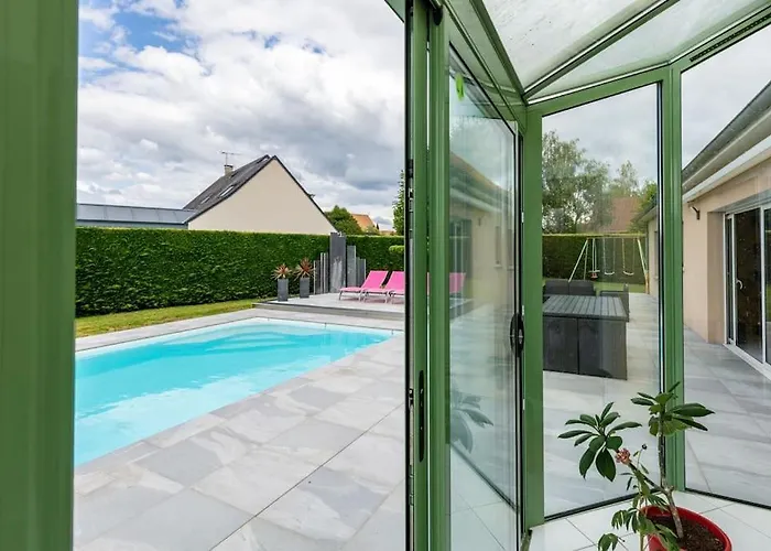 Avec Piscine Chauffee Proche Circuit 24h Βίλα *