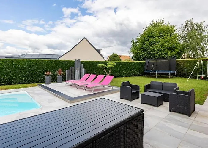 Βίλα Avec Piscine Chauffee Proche Circuit 24h Loué